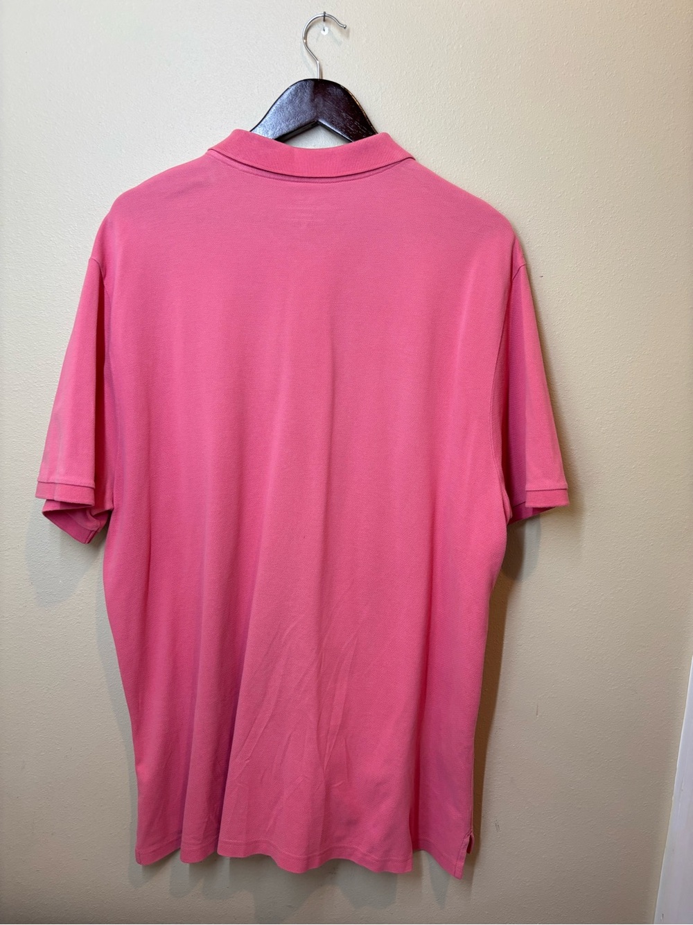 Vineyard Vines Men's Classic Fit Pink 100% Cotton Polo Shirt, XL - Picture 3 of 5